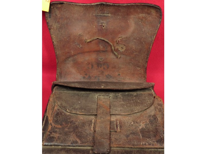 US Pattern 1839 Cartridge Box for .69 Caliber Round Ball